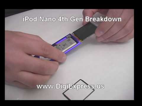 comment demonter un ipod nano