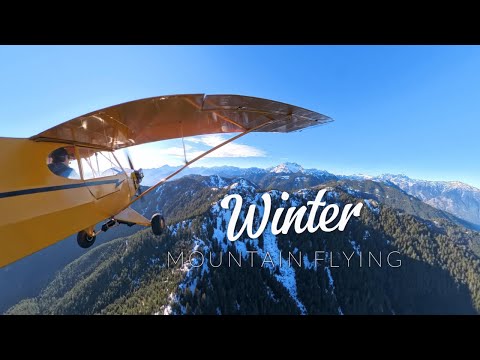 Mountain Flying in the Piper J3 Cub