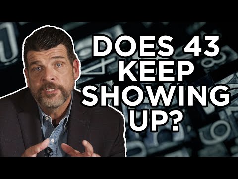 What does "43" Mean? - Prophetic Numbers