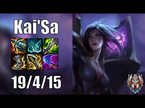 Evil Geniuses Kaori Kai'Sa vs Caitlyn ADC - Patch 12.23 euw1 CHALLENGER