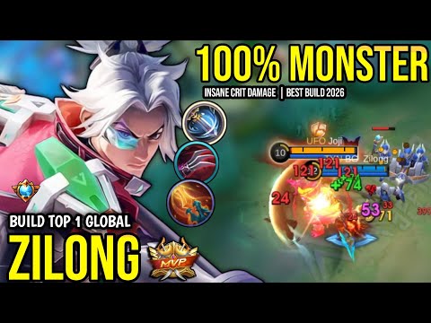 ZILONG BEST BUILD 2026 | BUILD TOP 1 GLOBAL ZILONG GAMEPLAY | MOBILE LEGENDS✓