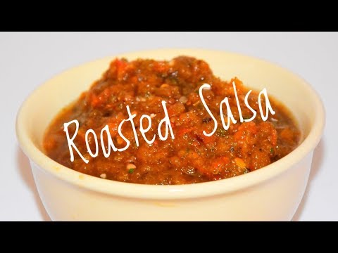 Roasted Tomato Salsa Recipe - How To Make Homemade Mexican Salsa