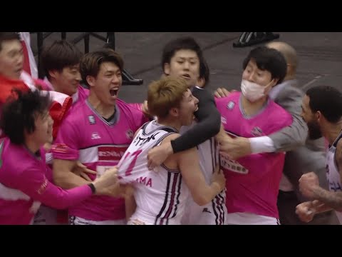 【衝撃のラスト】第4Q残り4.2秒。2点差を追いかける秋田のラストショットは…。