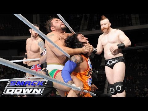 Roman Reigns, Dean Ambrose & The Usos vs. The League of Nations: SmackDown, December 10, 2015