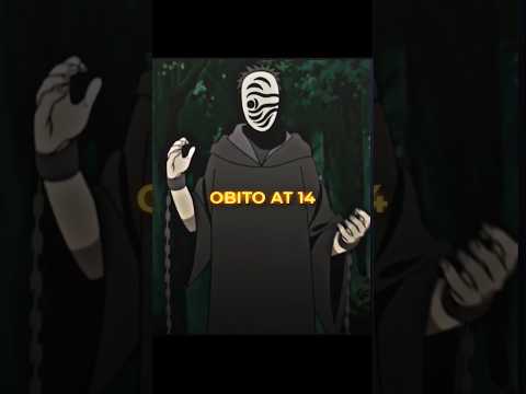 Meanwhile Obito at 14 edit...