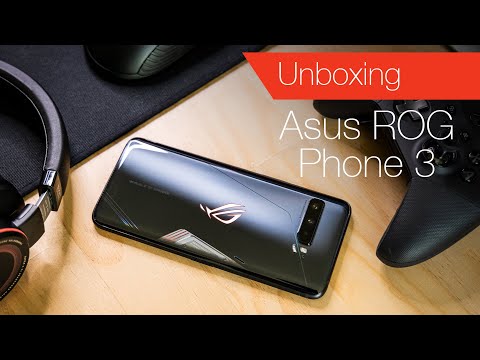 Asus ROG Phone 3 unboxing and Armoury Crate tour