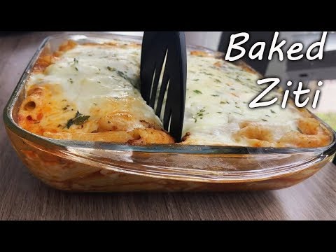 The Best BAKED ZITI Recipe EVER| Easy Pasta Recipe