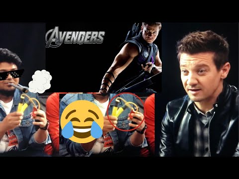 Indian meets avenger hawkeye in real life.