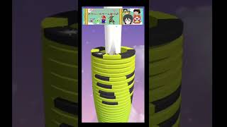 【#StackBall】【#爽快感】毎日の日課になりつつある！台座砕きマスターの道#VTuber#Shorts#スマホゲーム#StackBall #stackball