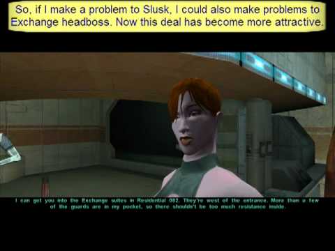 Star Wars KotOR 2: TSL walkthrough - Part 17 - Another assassination attempt