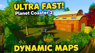 Interesting Starter Maps in 60 seconds, Planet Coaster 2