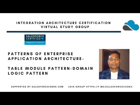 Table Module Pattern | Domain Logic Pattern | Patterns of Enterprise Application Architecture