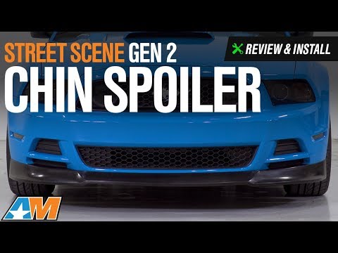 2013-2014 Mustang GT, V6 Street Scene Gen 2 Chin Spoiler Review & Install