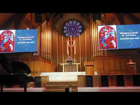 Okna 'Windows' - Petr Eben (Performed Live by Jonathon Nickell saxophone and Trevor Good organ)