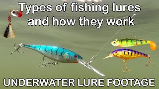 How fishing lures work (underwater fishing lures)