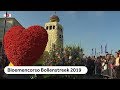 BLOEMENCORSO: Praalwagens uit de Bollenstreek rijden van Noordwijk naar Haarlem