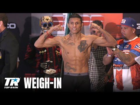 Top Rank On ESPN: Miguel Berchelt vs. Jason Sosa Weigh-In Results