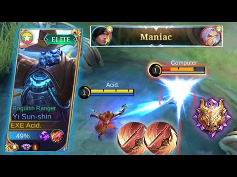 NEW YI SUN SHIN BROKEN GAMEPLAY FULL PASIF YSS | MLBB GAMEPLAYB| BUILD YSS TERBARU 2021