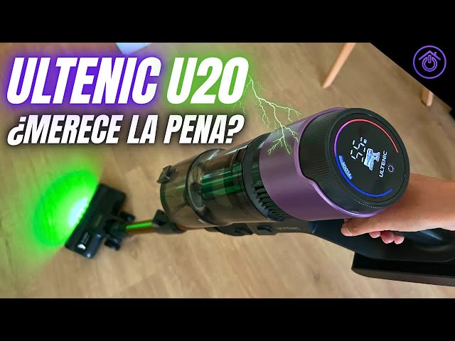 Silvia Jiménez probando la Ultenic U20 en Hogarsys