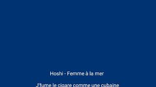 Hoshi - Femme à la mer (lyrics)