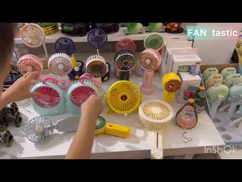 Cute mini fan  collection at kid store / Mini fan toys for kids