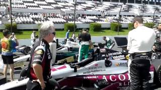 preview picture of video '2013 Pocono IndyCar 400 Pre-Race Grid Walk'