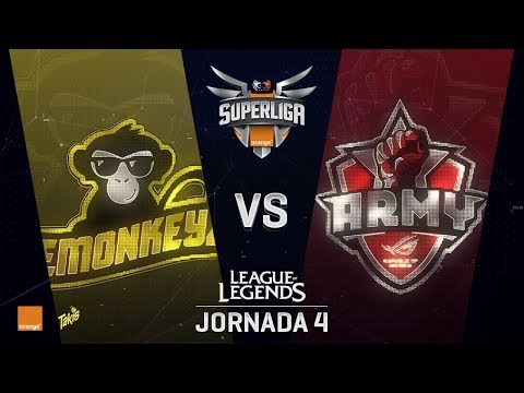 EMONKEYZ VS ASUS ROG ARMY | Superliga Orange | Partido 2 | Split Verano [2018]