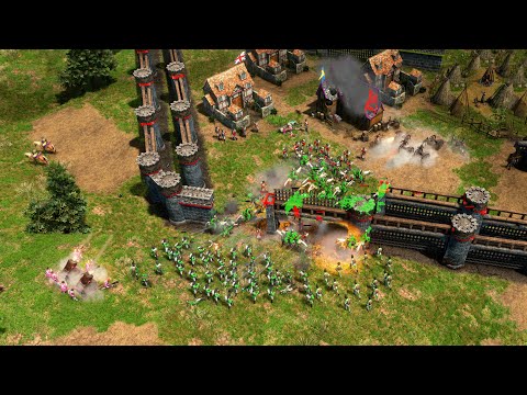 AoE3DE - 4v4 MASSIVE WARS | Multiplayer Gameplay