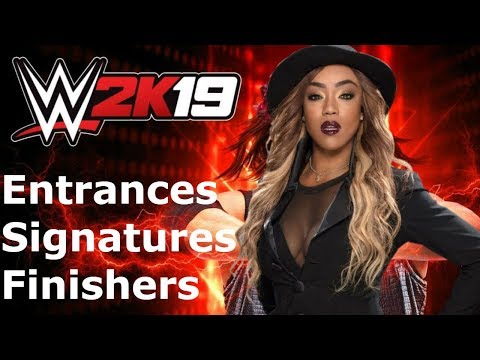 WWE 2K19 Entrances/Signatures/Finishers: Alicia Fox