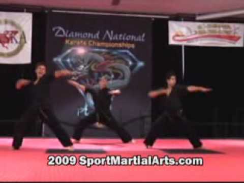 Team AKA Synchronized Form - 2009 Diamond Nationals
