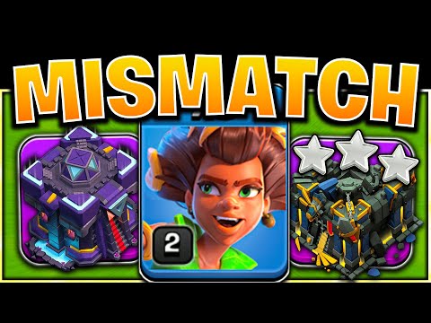 Single BEST Attack Strategy to Triple TH17 as TH15! (Clash of Clans)