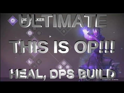 DESTINY 2 - INSANE ULTIMATE PVE BUILD, DPS FULL SELF HEALS SEASON 11 END GAME WARLOCK BUILD - Dflekd