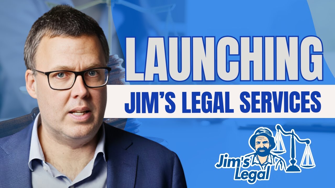 Meet the founder of Jim's Legal! Our newest service!