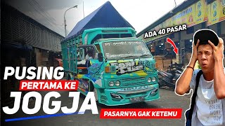 🔴PERTAMA KALI KE JOGJA PASAR NYA GAK KETEMU - Ada 40 pasar - Cak MET bingung