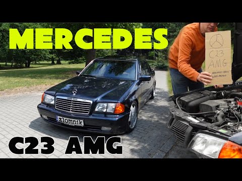 Złomnik: Mercedes C23 AMG dzwoni po VIN POLIZEI