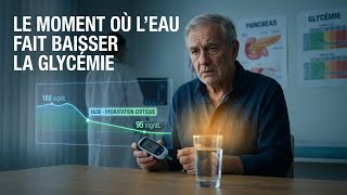 Diabète : Le moment précis où boire de l'eau fait chuter votre glycémie (Preuves)