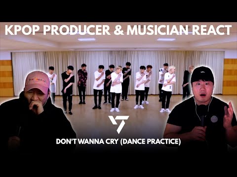 Musicians react & analyze ♡ SEVENTEEN - Don't Wanna Cry (Choreography Video)