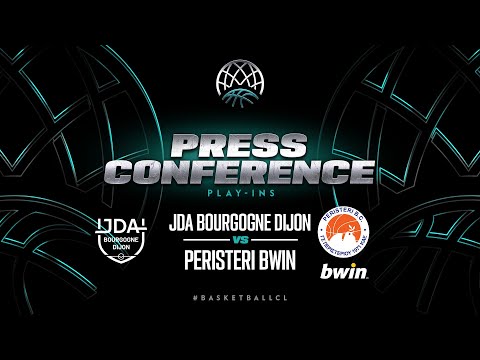 JDA Bourgogne Dijon v Peristeri bwin - Press Conference | Basketball Champions League 2022/23