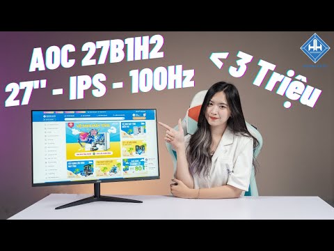 Màn hình AOC 27B36H2 - Lựa chọn tối ưu cho công việc và giải trí