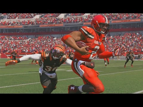 Madden 17 Career Mode QB S2 Ep 30 - 7 FOOT QB DESTROYS THE BENGALS!