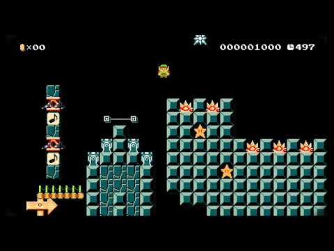 Forsaken Fortress by Paco - SUPER MARIO MAKER - NO COMMENTARY 1bf