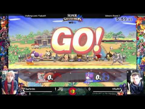FADC3 - Darkrim (Greninja, Captain Falcon) Vs. YF|JFK (Donkey Kong, YOshi) - WR3