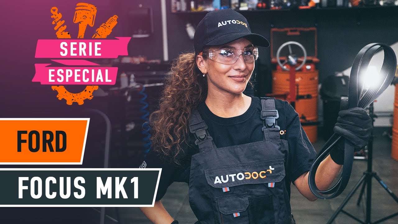 Cómo cambiar: correa poli V - Ford Focus DAW | Guía de sustitución