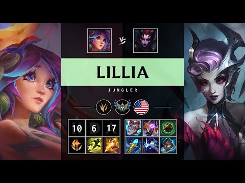 Lillia Jungle vs Elise - NA Challenger Patch 25.04