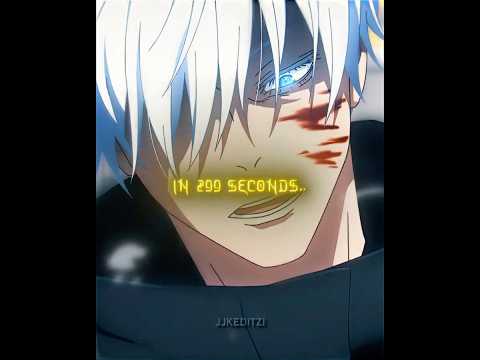 Gojo's Domain Expansion 💀 || Jujutsu kaisen #gojo #sukuna #jjk