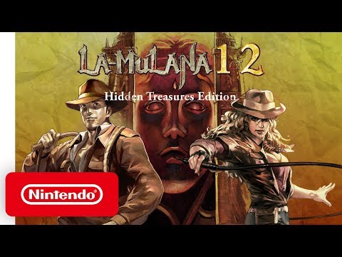 LA-MULANA 1 & 2 - Launch Trailer - Nintendo Switch thumbnail
