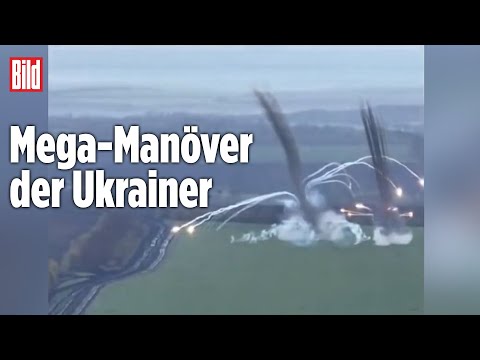 Ukrainische Kampf-Helikopter: Überraschungs-Angriff schockt Russen