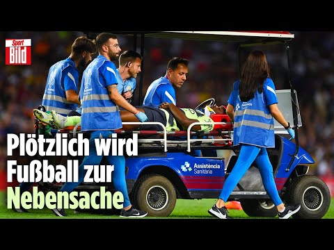 Schwerer Kopfstoß überschattet Testspiel zwischen Barcelona und ManCity