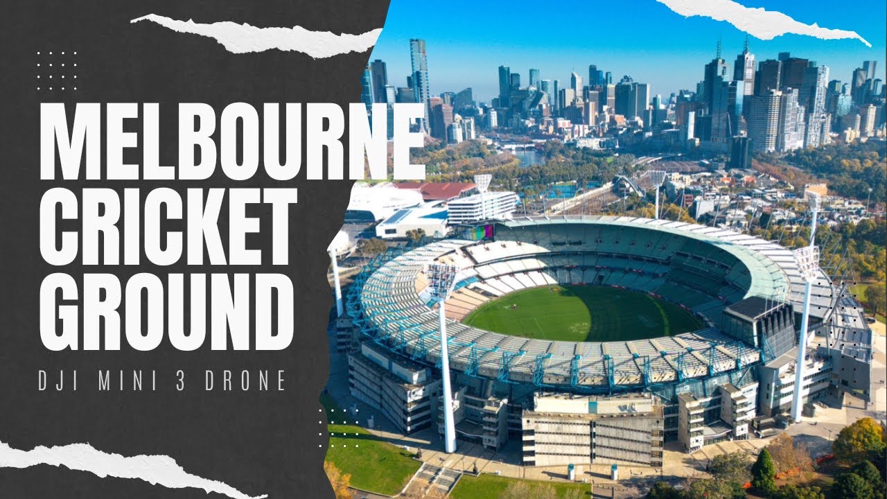 Behold the enticing aerial vistas of Melbourne Cricket Ground.