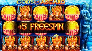 BIG WIN sulla slot Gods of Asgard | Vincita Bonus Mitica & Grande Jackpot su Capecod!